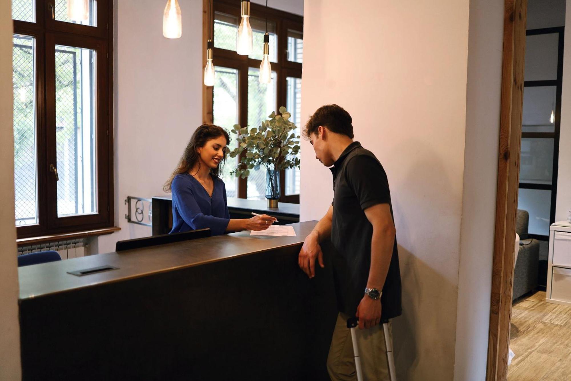 Met Pamplona Hotel Værelse billede